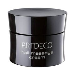 Nagų odelių kremas Artdeco Nail Massage Cream, 17 ml kaina ir informacija | Manikiūro, pedikiūro priemonės | pigu.lt