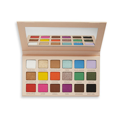 Akių šešėlių paletė Makeup Revolution X Soph Super Spice Palette, 16.2 g kaina ir informacija | Akių šešėliai, pieštukai, blakstienų tušai, serumai | pigu.lt