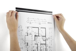 29,7cm magnetinės juostelės A3/A4 lapams Derable, 5vnt kaina ir informacija | Kanceliarinės prekės | pigu.lt