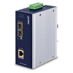 PLANET IGUP-1205AT network media converter 1000 Mbit/s Multi-mode, Single-mode Blue цена и информация | Коммутаторы (Switch) | pigu.lt