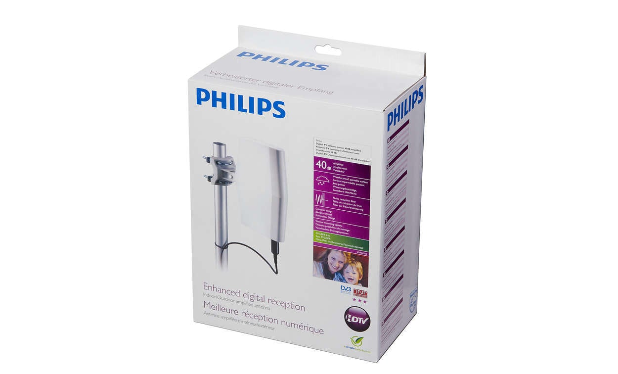 Philips SDV8622/12 цена и информация | TV antenos ir jų priedai | pigu.lt