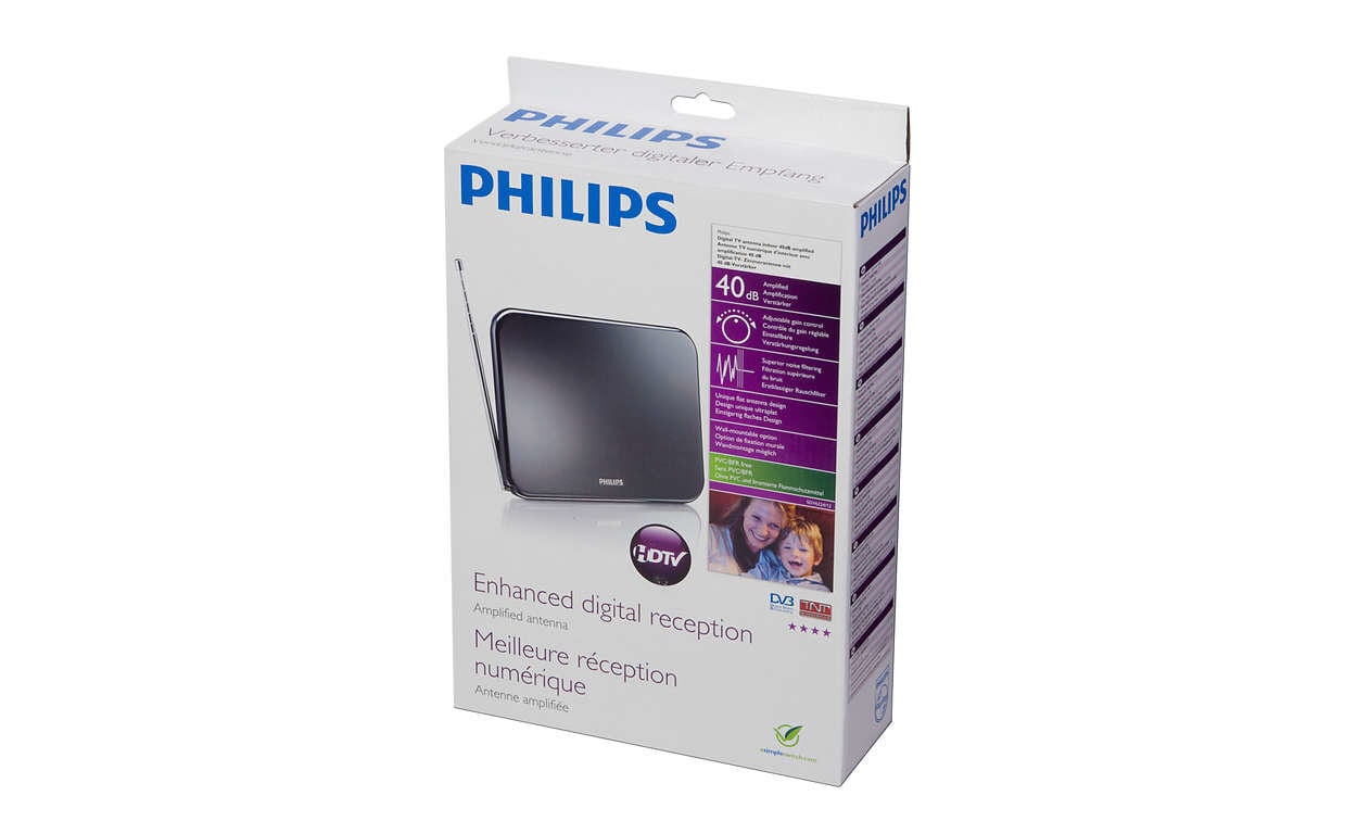 Philips SDV 6224 цена и информация | TV antenos ir jų priedai | pigu.lt