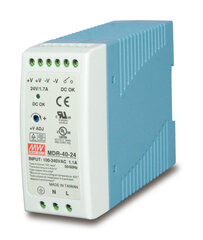 PLANET PWR-40-24 power supply unit 40 W Blue, White цена и информация | Источник питания | pigu.lt