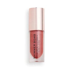 Блеск для губ Makeup Revolution Shimmer Bomb Lip Gloss Light Beam, 4.5 мл цена и информация | Помады, бальзамы, блеск для губ | pigu.lt