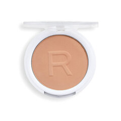 Kompaktinė pudra Makeup Revolution Super Matte, 6 g, Warm Beige kaina ir informacija | Makiažo pagrindai, pudros | pigu.lt