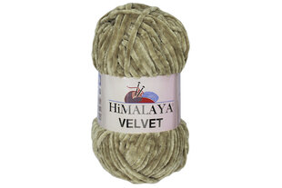 Siūlai Himalaya® Velvet 90017   100 g, 120 m. kaina ir informacija | Mezgimui | pigu.lt