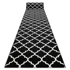 Rugsx ковровая дорожка Bcf Morad Trelis, серая / белая, 60 см цена и информация | Ковры | pigu.lt