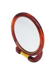 Pastatomas rudas veidrodis, ∅ 11 cm kaina ir informacija | Vonios kambario aksesuarai | pigu.lt