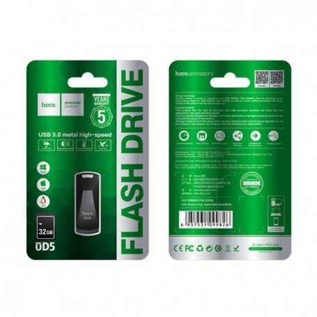 Hoco Pendrive Wisdom UD5, 32 GB kaina ir informacija | USB laikmenos | pigu.lt