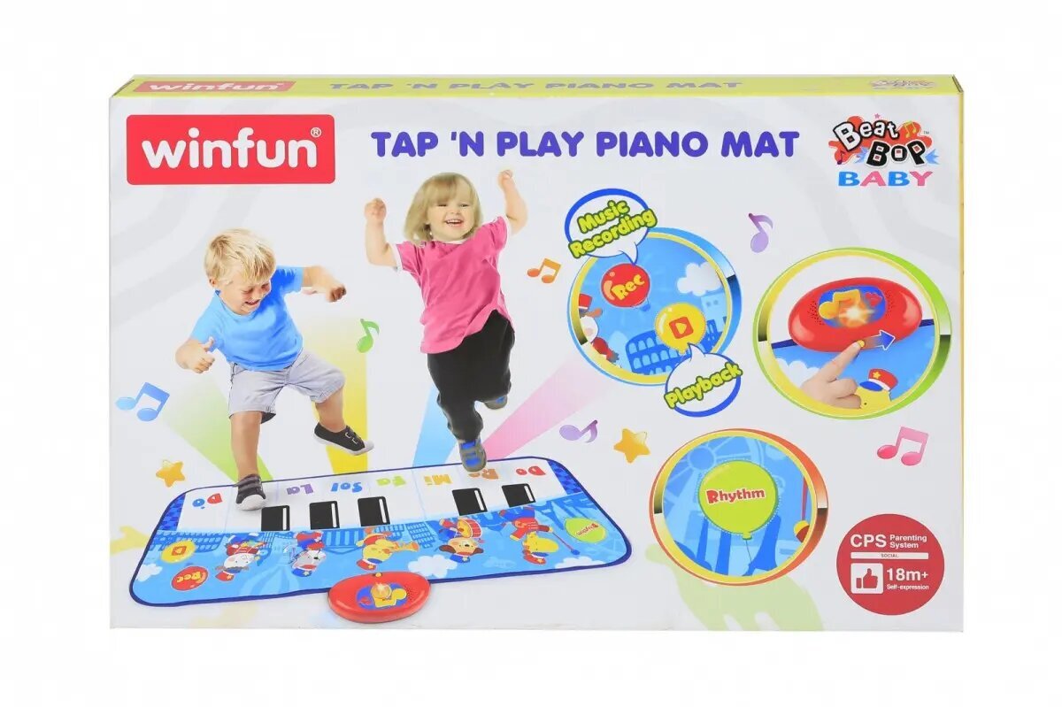 Muzikinis kilimėlis pianinas kaina ir informacija | Lavinamieji žaislai | pigu.lt
