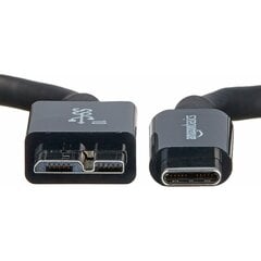 Кабель USB C Amazon Basics 0,9 m USB Type Micro-B Male (Пересмотрено A+) цена и информация | Автопринадлежности | pigu.lt