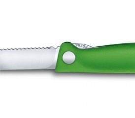Victorinox Swiss Classic sulankstomas peilis daržovėms ir vaisiams, 11 cm kaina ir informacija | Peiliai ir jų priedai | pigu.lt