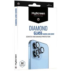 MS Diamond Glass Camera Lens Cover iPhone 14 6,1"|14 Plus 6,7" czarny|black Ochrona na obiektyw aparatu цена и информация | Защитные пленки для телефонов | pigu.lt