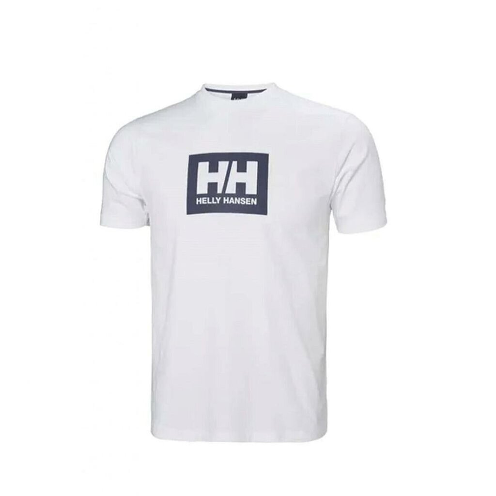 Marškinėliai vyrams Helly Hansen, balti цена и информация | Vyriški marškinėliai | pigu.lt