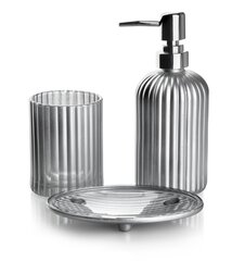 Vonios aksesuarų rinkinys Bathlab Ari Silver цена и информация | Аксессуары для ванной комнаты | pigu.lt