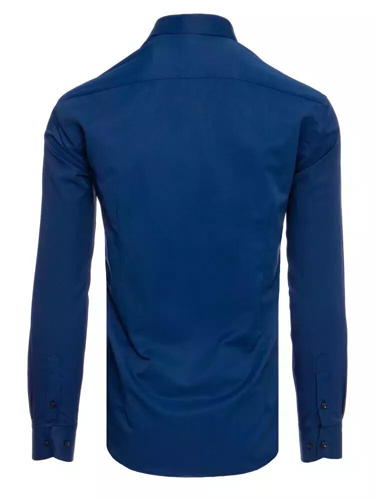 Marškiniai vyrams DX2100-743540, mėlyni kaina ir informacija | Vyriški marškiniai | pigu.lt