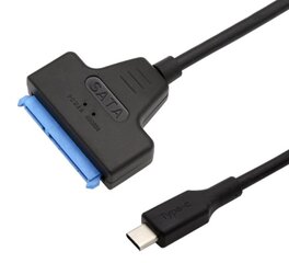 Gembird USB 3.0 Type-C male to SATA 2.5 kaina ir informacija | Adapteriai, USB šakotuvai | pigu.lt