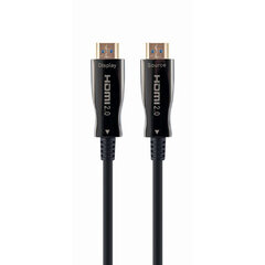 Gembird CCBP-HDMI-AOC-50M-02, HDMI, 50 m kaina ir informacija | Kabeliai ir laidai | pigu.lt