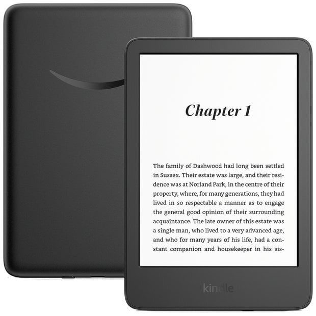 Amazon Kindle 2022 11th Gen WiFi 16GB, black цена и информация | Elektroninių knygų skaityklės | pigu.lt