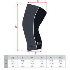 Kelių pašiltinimai Force Wind-X, L kaina ir informacija | Dviratininkų apranga | pigu.lt