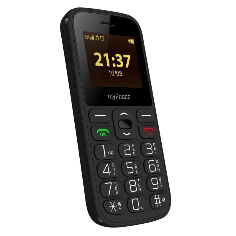 MyPhone Halo A+, Dual SIM, 32GB, Black kaina ir informacija | Mobilieji telefonai | pigu.lt