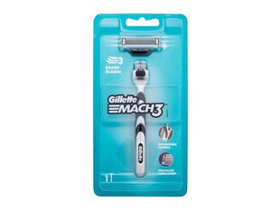 Skustuvas Gillette Mach3 vyrams, 1 vnt. kaina ir informacija | Skutimosi priemonės ir kosmetika | pigu.lt