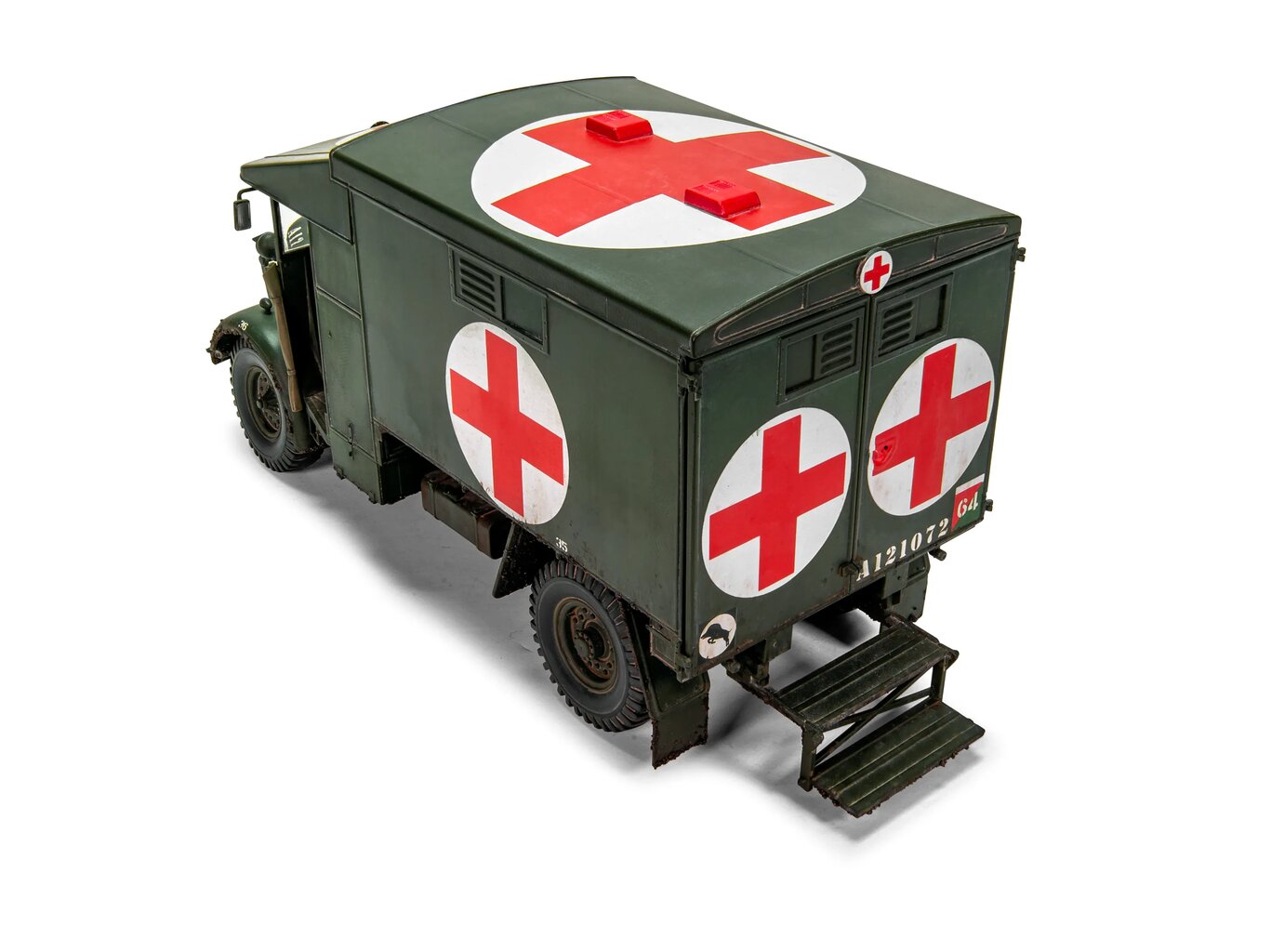 Konstruktorius Airfix - British Army Austin K2/Y Ambulance, 1/35, A1375 kaina ir informacija | Konstruktoriai ir kaladėlės | pigu.lt