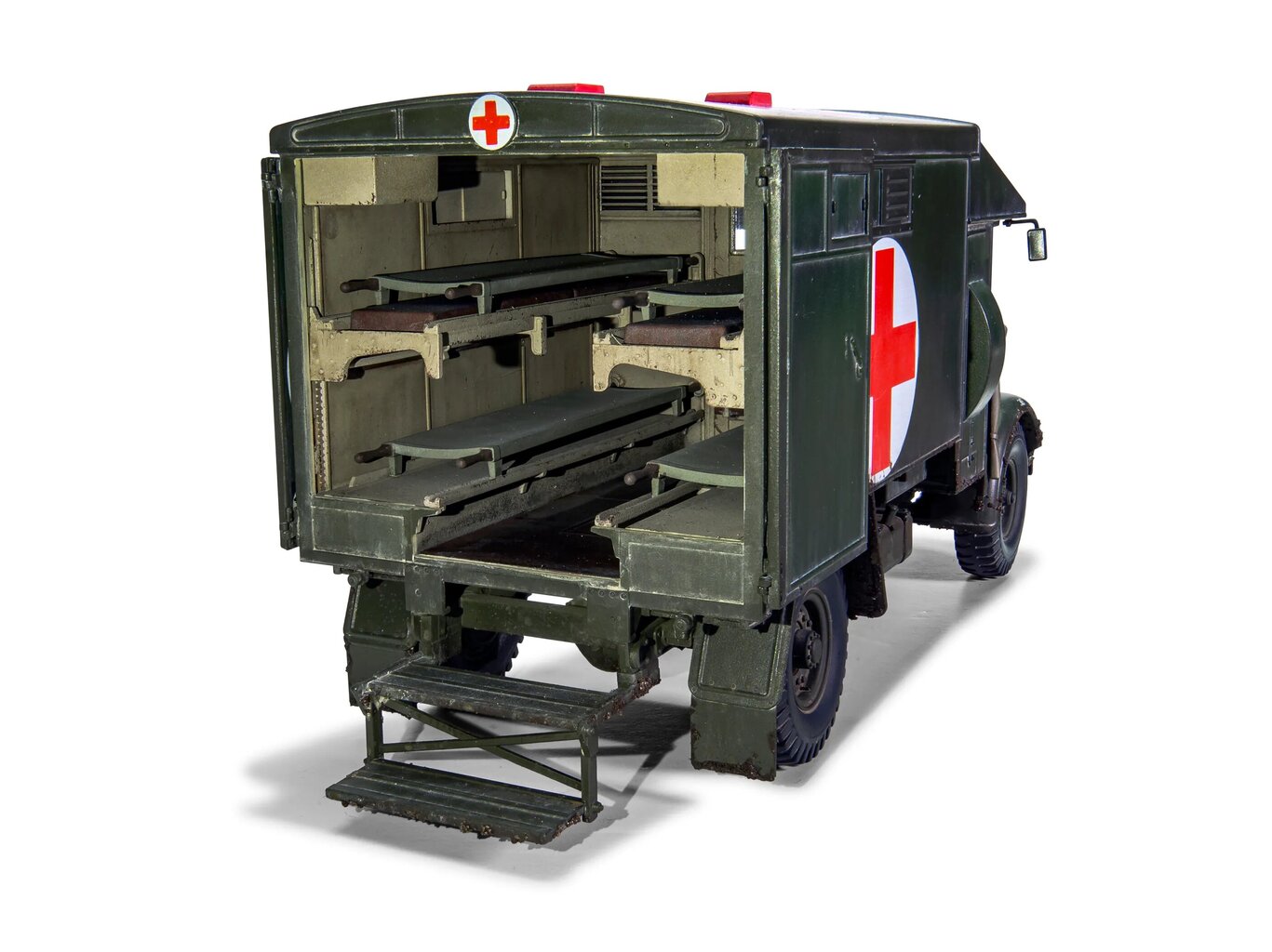 Konstruktorius Airfix - British Army Austin K2/Y Ambulance, 1/35, A1375 kaina ir informacija | Konstruktoriai ir kaladėlės | pigu.lt