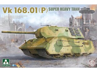 Surenkamas modelis Takom VK.168.01 (P), 1/35, 2158 kaina ir informacija | Konstruktoriai ir kaladėlės | pigu.lt