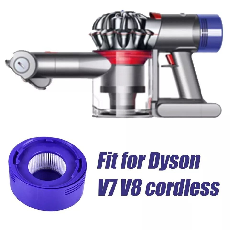 Dulkių siurblio HEPA filtras tinkantys Dyson V8 V7 SV10 SV11 DC07 96747801, 967478-01 kaina ir informacija | Dulkių siurblių priedai | pigu.lt