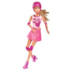 Кукла Штеффи с роликовыми коньками, SIMBA цена и информация | Игрушки для девочек | pigu.lt