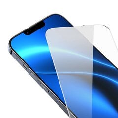 Baseus Crystal Tempered Glass Shatter-resistant and Dust-proof 0.3mm for iPhone 14 Plus|13 Pro Max (2 шт) цена и информация | Защитные пленки для телефонов | pigu.lt