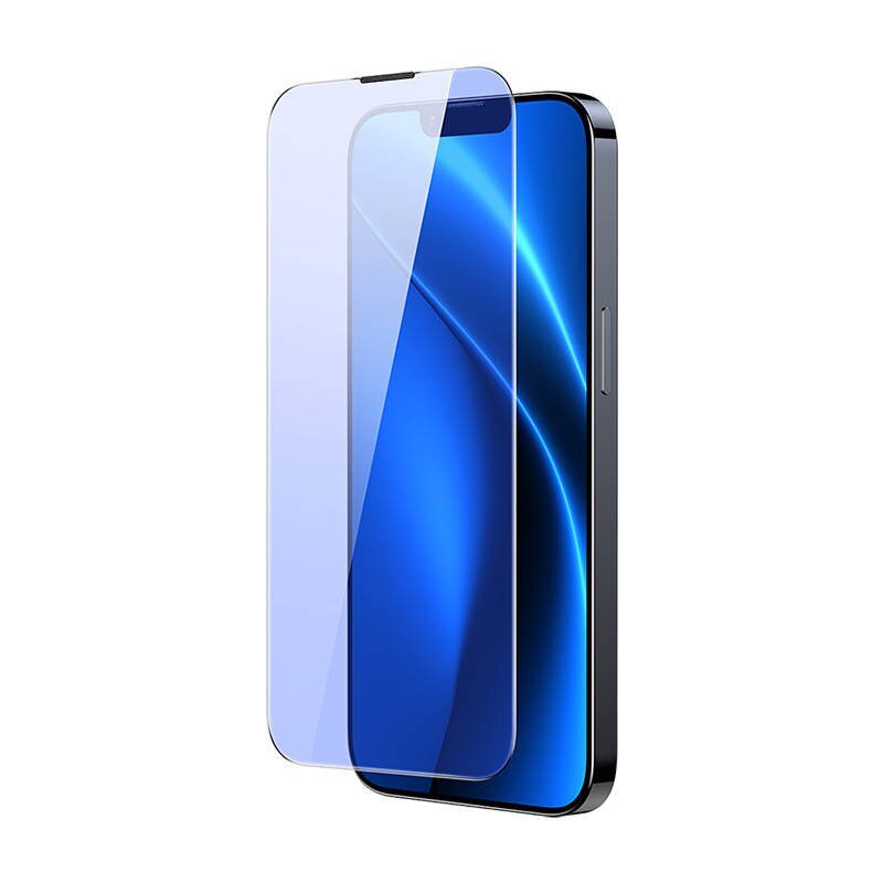Baseus Crystal iPhone 14/13/13 Pro kaina ir informacija | Apsauginės plėvelės telefonams | pigu.lt