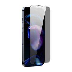 Baseus Crystal Tempered Glass Dust-proof with Privacy Filter 0.3 мм for iPhone 14 Pro (1 шт) цена и информация | Защитные пленки для телефонов | pigu.lt
