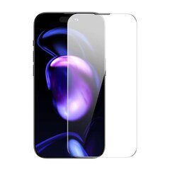 Baseus Crystal Tempered Glass Shatter-resistant and Dust-proof 0.3mm for iPhone 14 Pro Max (2 шт) цена и информация | Защитные пленки для телефонов | pigu.lt