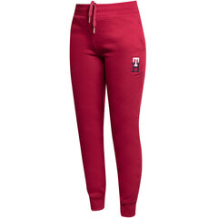 Sprtinės kelnės moterims Tommy Hilfiger, raudonos цена и информация | Спортивная одежда для женщин | pigu.lt
