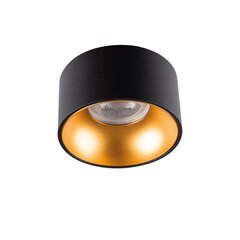 Круглый светильник MINI RITI GU10 B/G цена и информация | Монтируемые светильники, светодиодные панели | pigu.lt