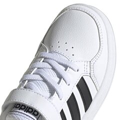 Sportiniai batai mergaitėms Adidas FZ0106, balti kaina ir informacija | Sportiniai batai vaikams | pigu.lt