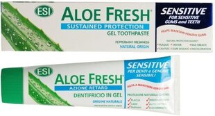 Зубная паста для чувствительных зубов ESI Aloe Fresh 100 мл цена и информация | Зубные щетки, пасты | pigu.lt