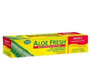 Отбеливающая зубная паста для чувствительных зубов ESI Aloe Fresh Smile, 100 мл цена и информация | ESI Духи, косметика | pigu.lt