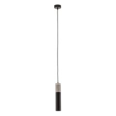 SOLLUX подвесной светильник Tube, бетон, черный, 1 лампа цена и информация | Подвесной светильник | pigu.lt