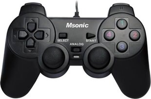 Игровой контроллер Msonic MN3329BK для PC цена и информация | Джойстики | pigu.lt