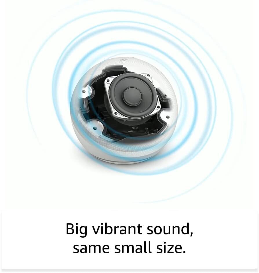 Amazon Echo Dot 5, juoda kaina ir informacija | Garso kolonėlės | pigu.lt