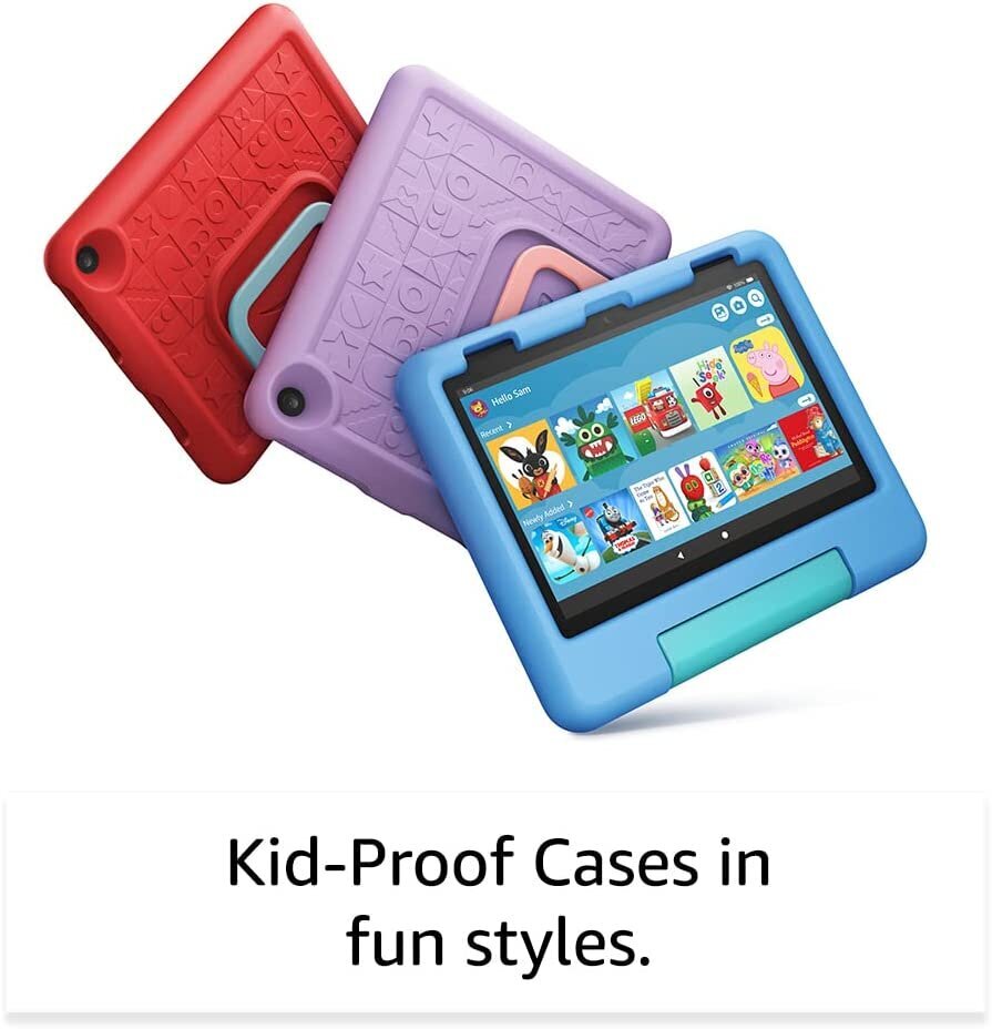 Plančetinis kompiuteris Amazon Fire HD 8 Kids 32gb Violet kaina ir informacija | Planšetiniai kompiuteriai | pigu.lt