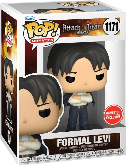 Funko POP! Attack On Titan Formal Levi Exclusive kaina ir informacija | Žaidėjų atributika | pigu.lt