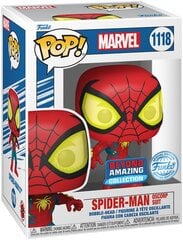 Funko POP! Marvel Spider-Man Oscorp Suit Exclusive kaina ir informacija | Žaidėjų atributika | pigu.lt