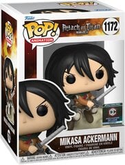 Funko POP! Attack On Titan Mikasa Ackermann Exclusive kaina ir informacija | Žaidėjų atributika | pigu.lt