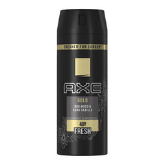 Axe Gold Deospray (Oud Wood & Vanilla) 150ml цена и информация | Дезодоранты | pigu.lt