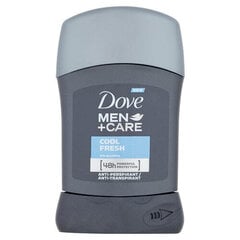 Pieštukinis dezodorantas vyrams Dove Men+Care Cool Fresh Anti-Perspirant Deodorant, 50ml kaina ir informacija | Dezodorantai | pigu.lt