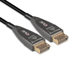 CLUB 3D DisplayPort 1.4 Active Optical Cable Unidirectional 4K120Hz 8K60Hz M/M 20m цена и информация | Кабели и провода | pigu.lt